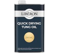 Libéron Quick Drying Tung Oil for Interior & Exterior Wood, 1L