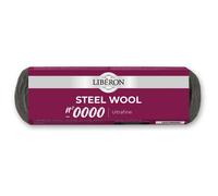 Libéron Steel Wool - Ideal For Delicate Surfaces - Cuts Back Between Coats - Cleans & Polishes Metals - Grade 0000 (Ultrafine) - 250g