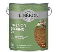 Liberon Superior Decking Oil Teak 5 Litre 126108