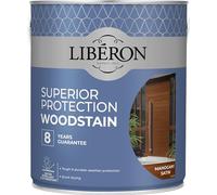 Liberon Superior Protection 8 Year Woodstain Mahogany Satin 2.5 Litre 126153