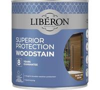 Liberon Superior Protection 8 Year Woodstain Dark Oak Satin 750Ml 126146
