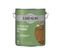 Liberon Superior Teak Decking Oil - 5 Litres For Ultimate Wood Protection And Care