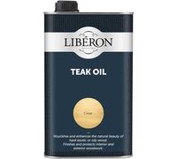Liberon 014634 Teak Oil With Uv Filters 1 Litre