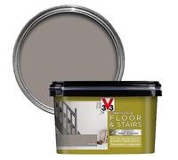Libéron V33 Renovation Floor & Stairs Paint, Taupe Satin, 2L