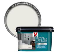 Libéron V33 Renovation Wall Tile & Panelling Paint, Cotton Satin, 2L