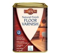 Liberon VWNCS1L 1 Litre Natural Finish Floor Satin Varnish - Clear