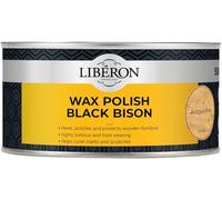 Libéron Wax Polish Black Bison Paste for Wood, Antique Pine, 500ml | With added carnauba wax, Feeds, polishes & protects, Covers marks & scratches, Hard-wearing & lustrous finish
