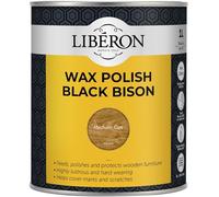 Libéron Wax Polish Black Bison Paste Medium Oak 1L