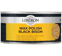 Libéron Wax Polish Black Bison Paste for Wood, Walnut, 500ml