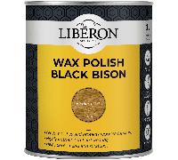 Liberon 126877 Black Bison Wax Paste Medium Oak 500Ml
