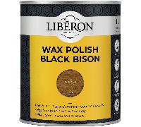 Liberon Black Bison Paste Wax - Dark Oak 500ml
