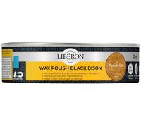 Libéron Wax Polish Black Bison Paste Medium Oak 150ml