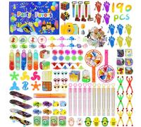 Libershine Assortment Toys Party Bag Fillers for Kids, 190PCS Small Toys Bulk for Pinata Filler Prize Box Classroom Prizes Rewards Goodie Loot Bag Fillers Birthday Party Favors for Boys Girls