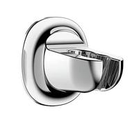 Libertà Shower Head Holder, Wall Holder for Hand Showers for Easy Attachment Without Drilling with Special Adhesive pad, Diameter 7 cm, Chrome