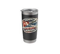 Libertad Make Cuba Great Again Map Politics Florida Stainless Steel Insulated Tumbler