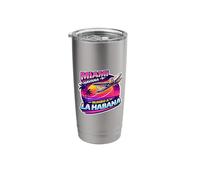 Libertad Make Cuba Great Again Map Politics Florida Stainless Steel Insulated Tumbler