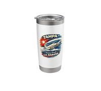 Libertad Make Cuba Great Again Map Politics Florida Stainless Steel Insulated Tumbler