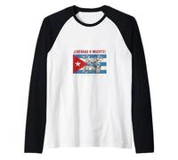 Libertad O Muerte El Grito De Lares 1868 Raglan Baseball Tee