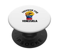 Libertad para venezuela libre bandera orgullo venezolano PopSockets Adhesive PopGrip