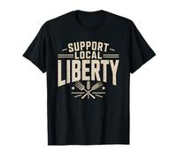 Libertarian Farmer Freedom Property Rights Rural T-Shirt