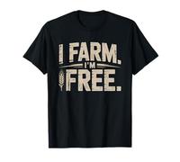Libertarian Farmer Freedom Property Rights Rural T-Shirt