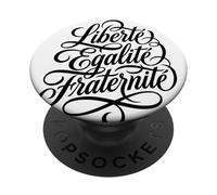 Liberté Égalité Fraternité French Motto PopSockets Adhesive PopGrip