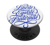 Liberté Égalité Fraternité French Motto PopSockets Adhesive PopGrip