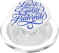 Liberté Égalité Fraternité French Motto PopSockets PopGrip for MagSafe