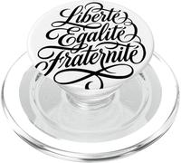 Liberté Égalité Fraternité French Motto PopSockets PopGrip for MagSafe