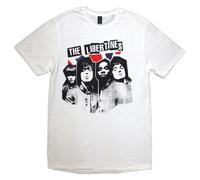 Libertines RIP Flag Logo T-Shirt in White | Size: XL Libertines White XL