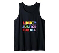 LIBERTY And JUSTICE FOR ALL Equality Tank Top
