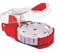 LIBERTY Assistive Perfect Pill Cutter by - Pill Splitters for Small or Large Pills with Self-Retracting Blade - Cuts up to 18 Different Shaped Pills or Vitamins - Comes with Free Catch Cup!