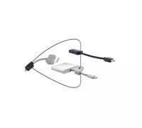 Liberty AV Solutions DL-AR2784 video cable adapter HDMI Type A (Standard) Mini DisplayPort + USB Type-C Black White
