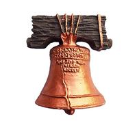 Liberty Bell Philadelphia Pennsylvania America USA Fridge Magnet 3D Resin Handmade Craft Tourist Travel City Souvenir Collection Letter Refrigerator Sticker
