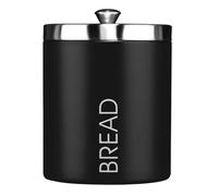 Liberty Purple Enamel Bread Bin With Bread Label Countertop Storage Canister Tin