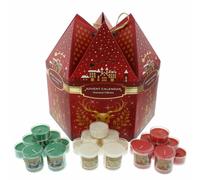 Liberty Candle Advent Calendar Homeware Gift Set : Tea Lights X 18 Votives X 6