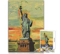 Liberty Edvard Munch Style Adult Jigsaw Puzzles 1000 Pieces Smart Fun Educational Game Great Heartfelt Meaningful Present Size 50x75cm