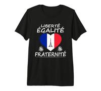 Liberty, Equality, Fraternity Bastille Day T-Shirt Premium T-Shirt