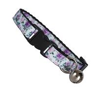 Liberty Floral - Pink and Purple Blossoms Cat Collar