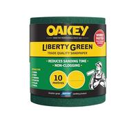 Oakey 66261116753 Liberty Green Sanding Roll 115Mm X 10M Extra Coarse 40G