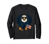 Liberty Guardian Eagle Strength and Courage Long Sleeve T-Shirt