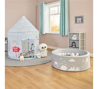 Liberty House Toys LHTARCTENTPIT Play Tent and Ball Pit Bundle, Multicoloured