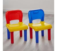 Liberty House Toys Children's Chairs - 2 Chairs - Multicoloured