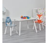 Liberty House Toys Fox & Squirrel Table & 2 Chairs Set Liberty House Toys Multicolor