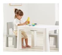 Height Adjustable Table and Chair Set Liberty House Toys Grey One Size