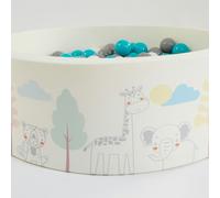 Liberty House Toys Jungle Foam Ball Pit, White