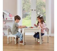 Liberty House Toys 5-in-1 Square Activity Table, Mulitcolour in Light Grey Liberty House Toys Light Grey