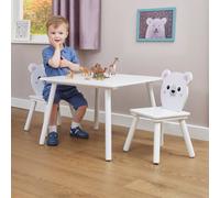 Liberty House Toys Kids Bear Table And Two Chairs Set