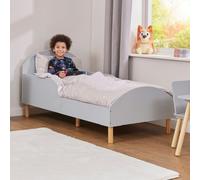 Liberty House Toys Kids Grey Toddler Bed, Grey
