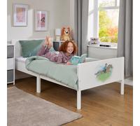Liberty House Toys Kid's Horse Rider White Single Bed